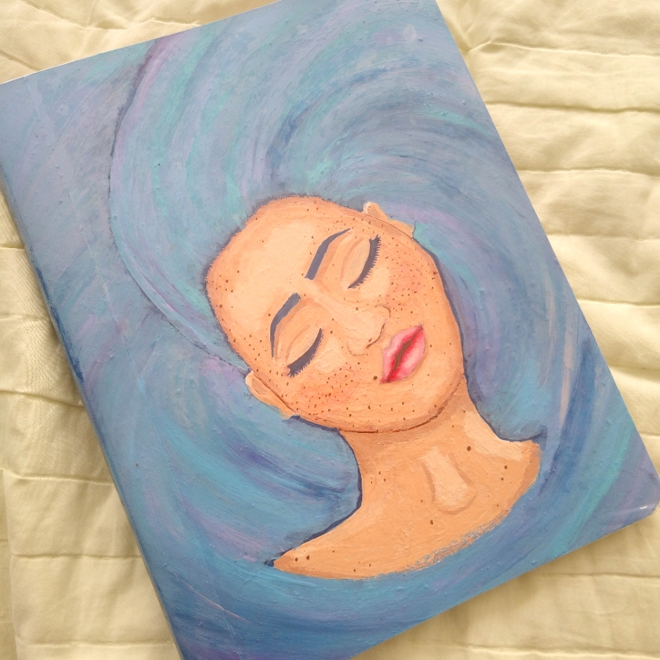 Handpainted Composition Notebook
